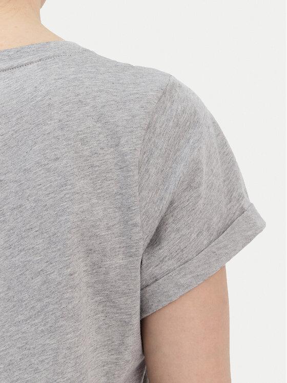 Tommy Hilfiger Tommy Hilfiger T-Shirt UW0UW04525 Šedá Regular Fit