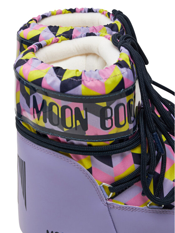 Moon Boot Moon Boot Μπότες Χιονιού Mb Icon Low Optical 80D1409550 Μωβ