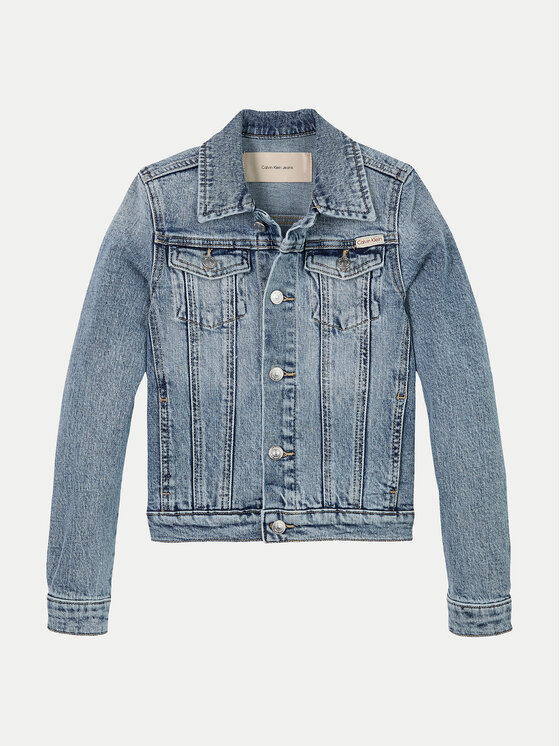 Calvin Klein Jeans Calvin Klein Jeans Kurtka jeansowa IG0IG02721 Niebieski Regular Fit