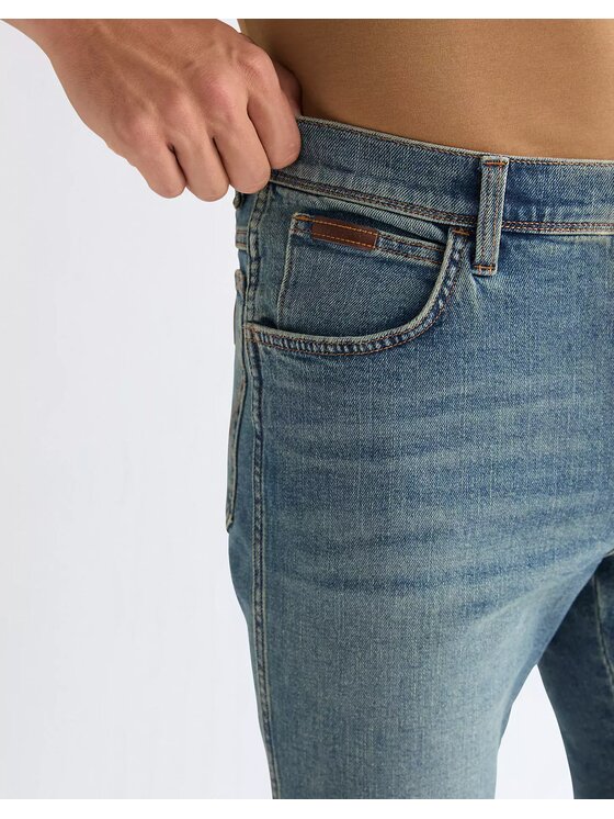 Wrangler Wrangler Pantaloncini di jeans TEXAS SHORTS Blu Regular Fit