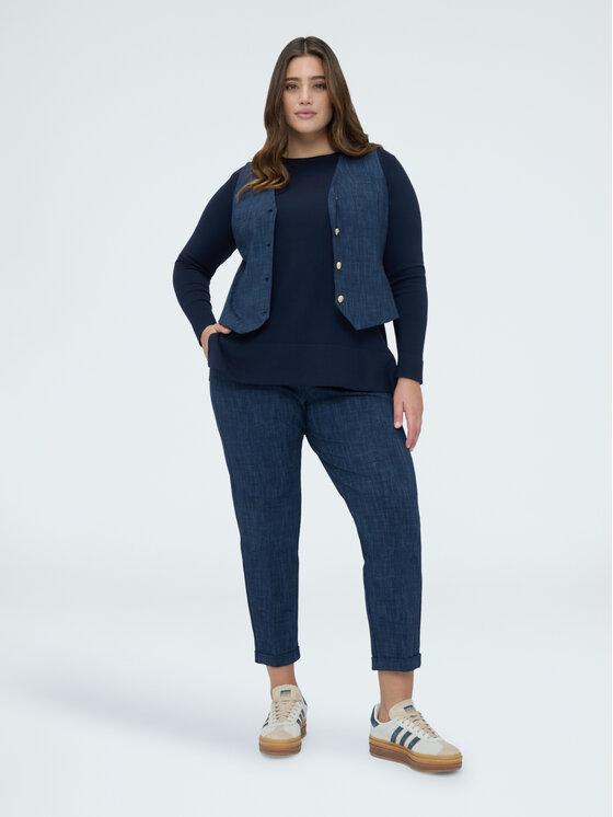 Fiorella Rubino Fiorella Rubino Giacca di transizione L002L000076N034 Blu Slim Fit