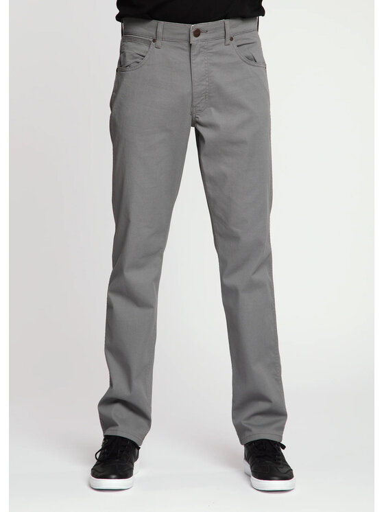Wrangler Wrangler Pantaloni di tessuto GREENSBORO Grigio Straight Fit