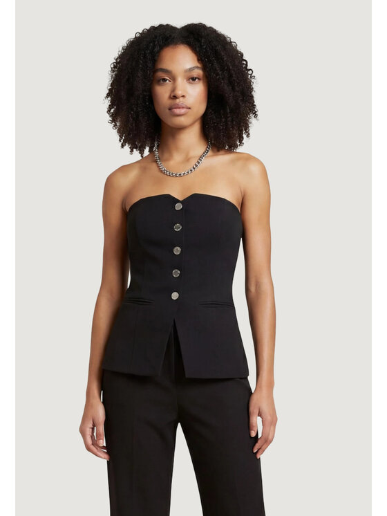 Morgan Top 251-CLODI.F Czarny Regular Fit