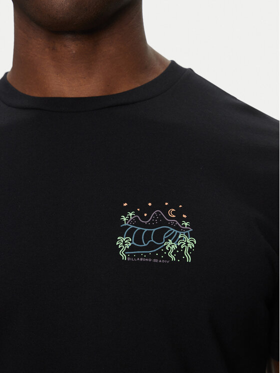 Billabong Billabong Marškinėliai EBYZT00296cz Juoda Regular Fit