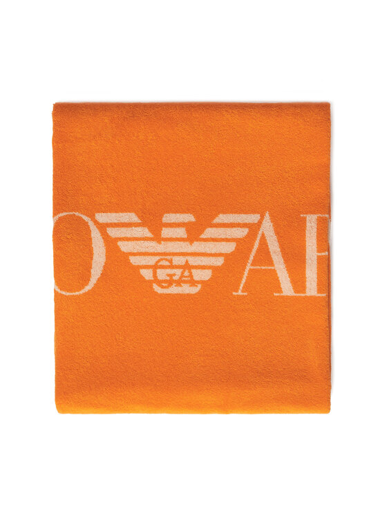 Emporio Armani Emporio Armani Plážová osuška EX000019 AF20424 U3077 Oranžová