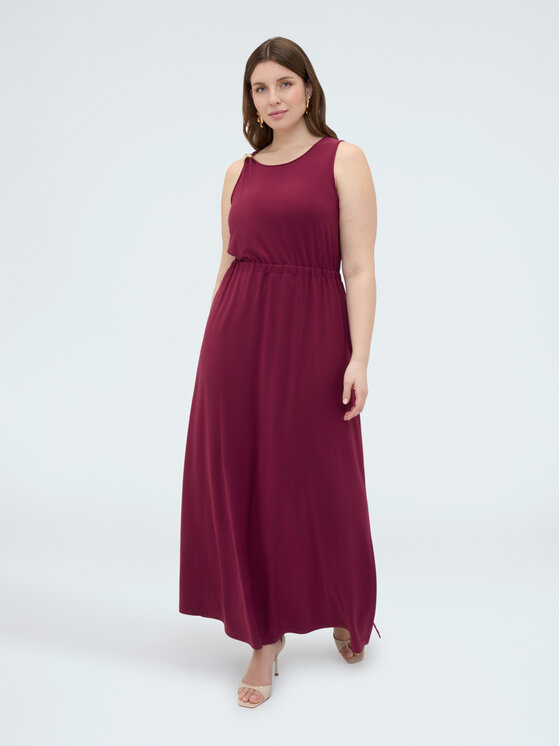 Fiorella Rubino Fiorella Rubino Sukienka wieczorowa 7017L001189N036 Bordowy A-Line Fit