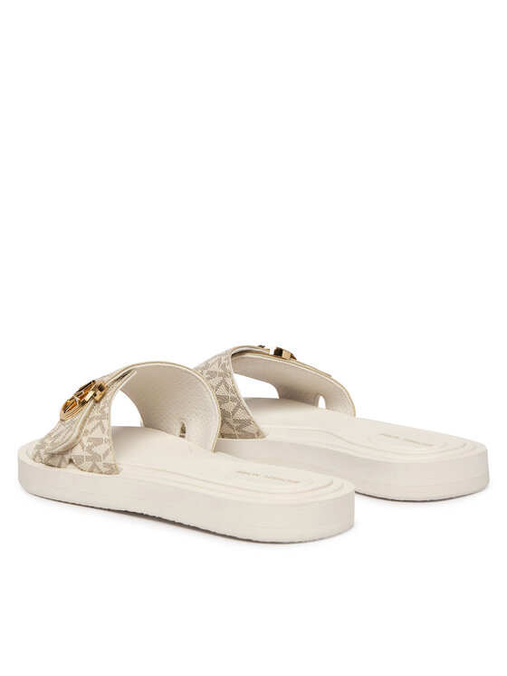 MICHAEL Michael Kors MICHAEL Michael Kors Ciabatte MK Pool 40R6MKFA1B Écru