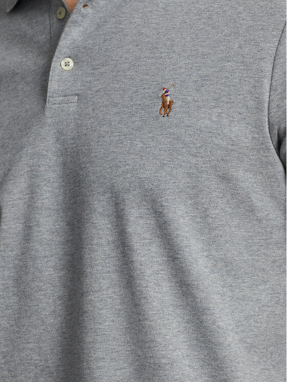 Polo Ralph Lauren Polo Ralph Lauren Polokošile 710713130007 Šedá Custom Slim Fit