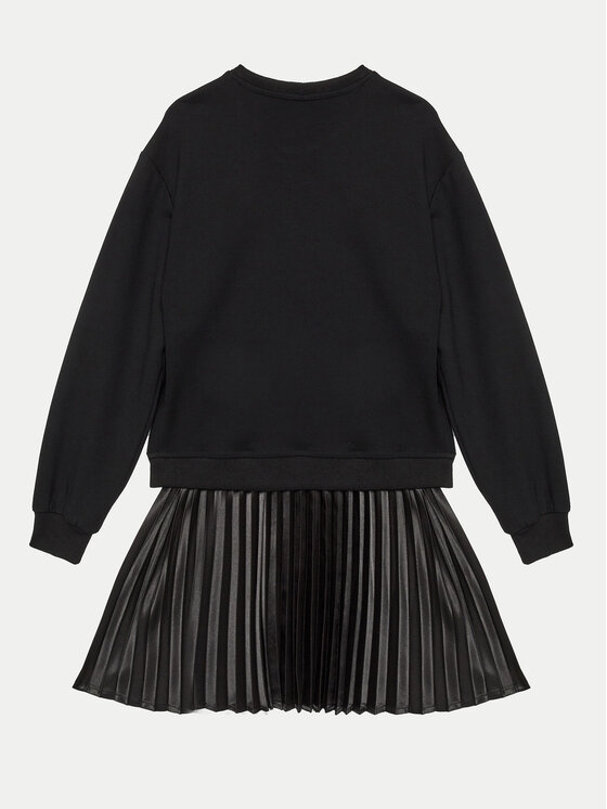 Guess Guess Každodenné šaty J4BK14 KAUH0 Čierna Regular Fit