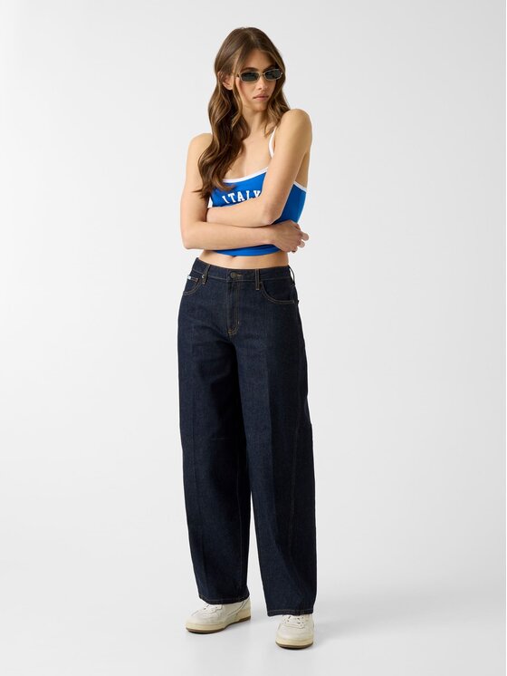 Guess Jeans Guess Jeans Jeansy 183306 Niebieski
