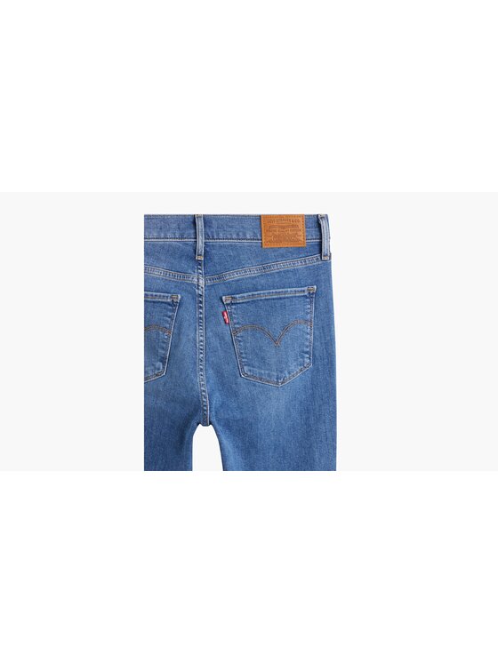 Levi's® Levi's® Jeansy Hirise Super Skinny Who Said Niebieski Regular Fit