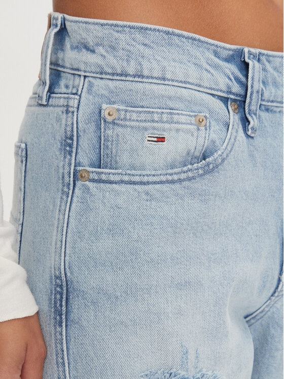 Tommy Jeans Tommy Jeans Traperice Betsy DW0DW19618 Plava Straight Fit