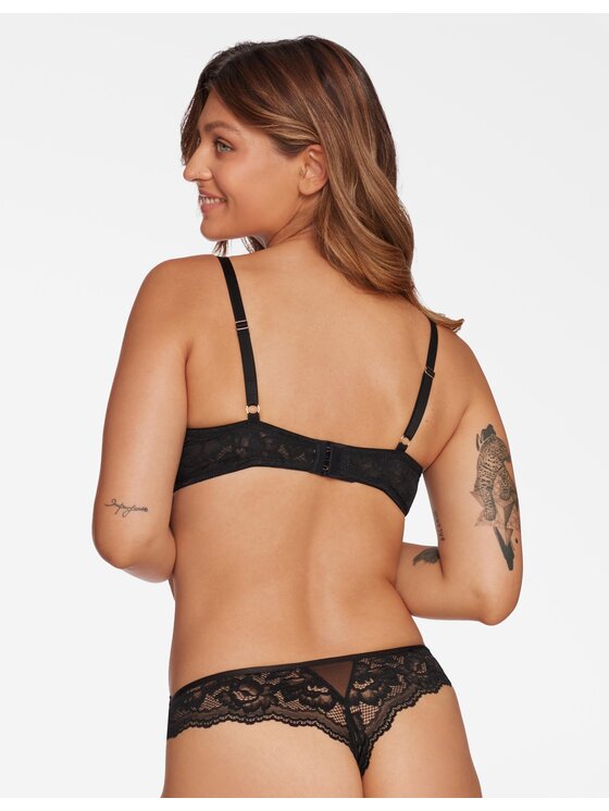 Esotiq Esotiq Biustonosz push-up 39955 Czarny