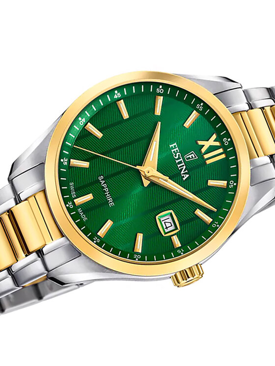 Festina Festina Zegarek F20027-3 Srebrny