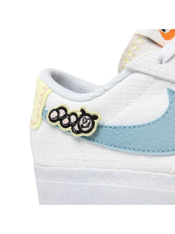 Nike Nike Sneakersy Blazer Low Platform Se DJ6376 100 Bílá