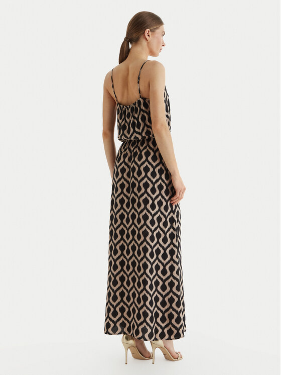 ONLY ONLY Sukienka letnia Nova 15222217 Czarny Regular Fit