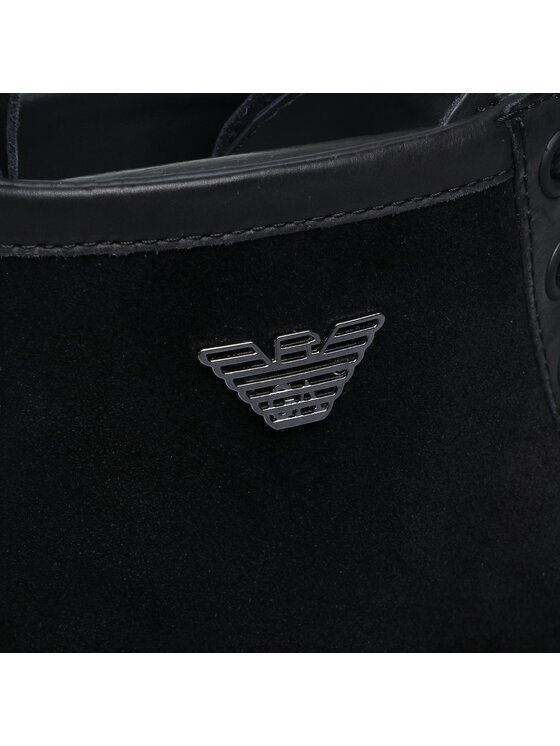 Emporio Armani Emporio Armani Pohodni čevlji X4M383 XN630 K001 Črna