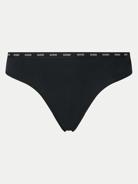 Guess Guess Set 3 parov spodnjih hlačk O5RG12 K6YW1 Črna