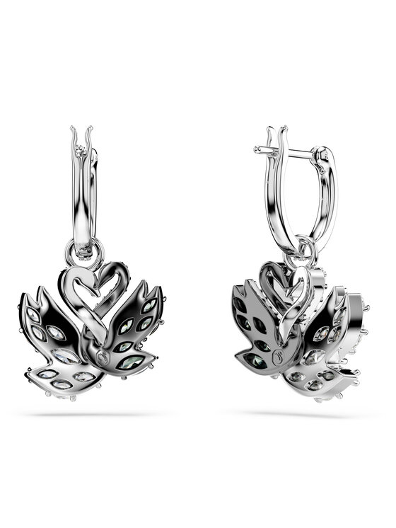 Swarovski Swarovski Auskarai Swan 5705728 Sidabrinė