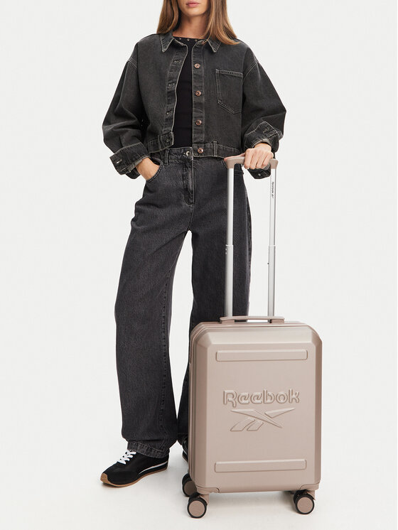 Reebok Reebok Valiză de cabină RBK-WAL-023-CCC-S Bej