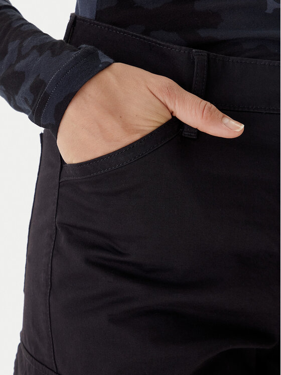 G-Star Raw G-Star Raw Medžiaginės kelnės Judee D24673-E078 Juoda Relaxed Fit