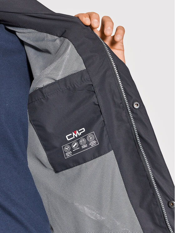 CMP CMP Μπουφάν αδιάβροχο 39X7367 Γκρι Regular Fit