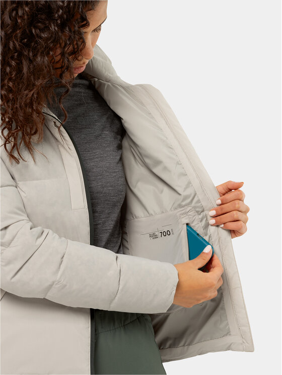 Jack Wolfskin Jack Wolfskin Giubbotto invernale Wandermood Down Jkt 1207321 Grigio Regular Fit