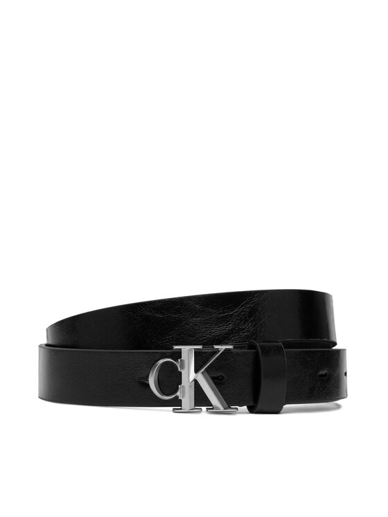 Calvin Klein Curea Ck Buckle Glossy Strap 25M LV04F7122G Negru