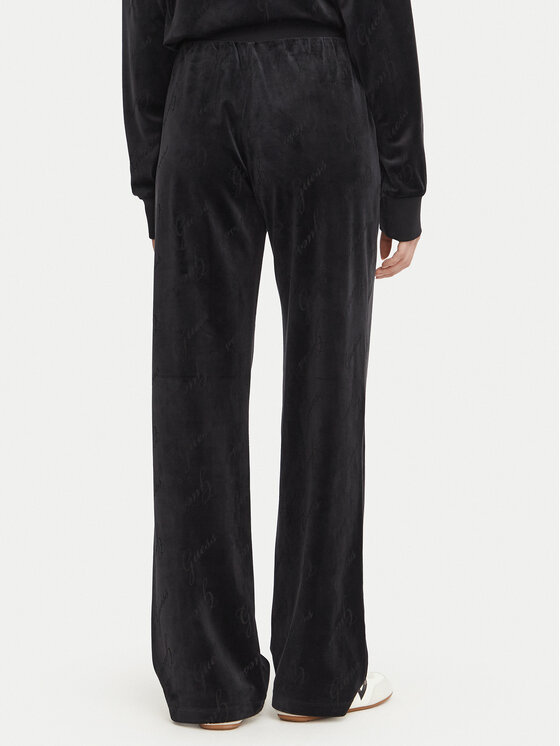 Guess Guess Pantaloni trening O6BB07 K5063 Negru Regular Fit