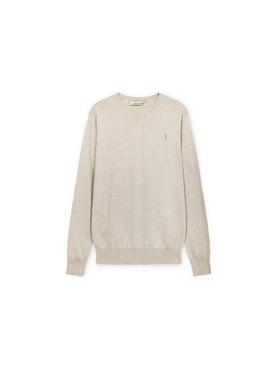 Trussardi Trussardi Sweter M0738000081N013 Szary Regular Fit