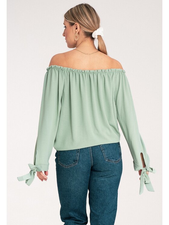 FIGL FIGL Blusa M1133 Verde Regular Fit