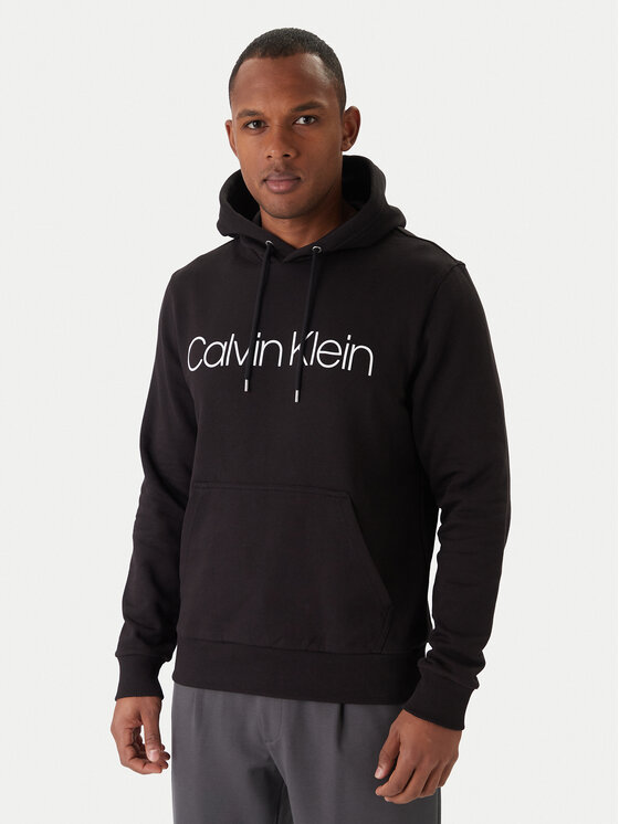 Calvin Klein Calvin Klein Mikina Logo K10K104060 Černá Regular Fit