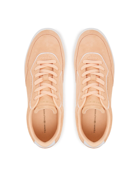 Tommy Hilfiger Tommy Hilfiger Sneakersy Casual FW0FW08898 Pomarańczowy