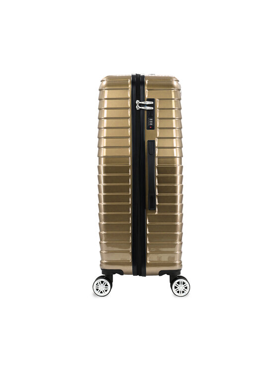 Semi Line Semi Line Μεσαία Βαλίτσα T5763-2 Χρυσό