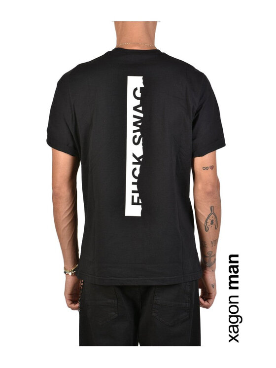 Xagon Xagon T-shirt A20082J30064 Nero Regular Fit