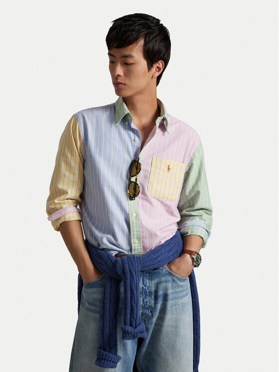 Polo Ralph Lauren Polo Ralph Lauren Cămașă 710974542001 Colorat Custom Fit