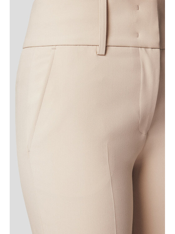 Lancerto Lancerto Spodnie materiałowe Bormio SP073125000005 Beżowy Regular Fit