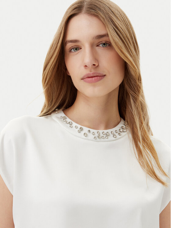 Imperial Imperial Bluza RIC3JBA Bela Regular Fit