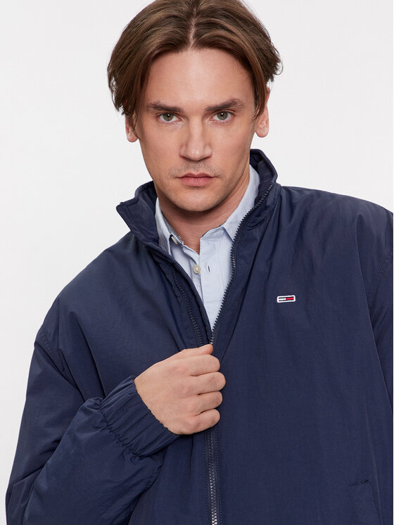 Tommy Jeans Tommy Jeans Μπόμπερ μπουφάν Essential DM0DM17238 Σκούρο μπλε Relaxed Fit