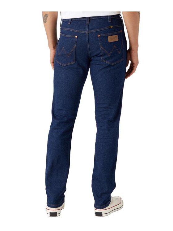 Wrangler Wrangler Jeansy W1MZ68401 Granatowy Slim Fit