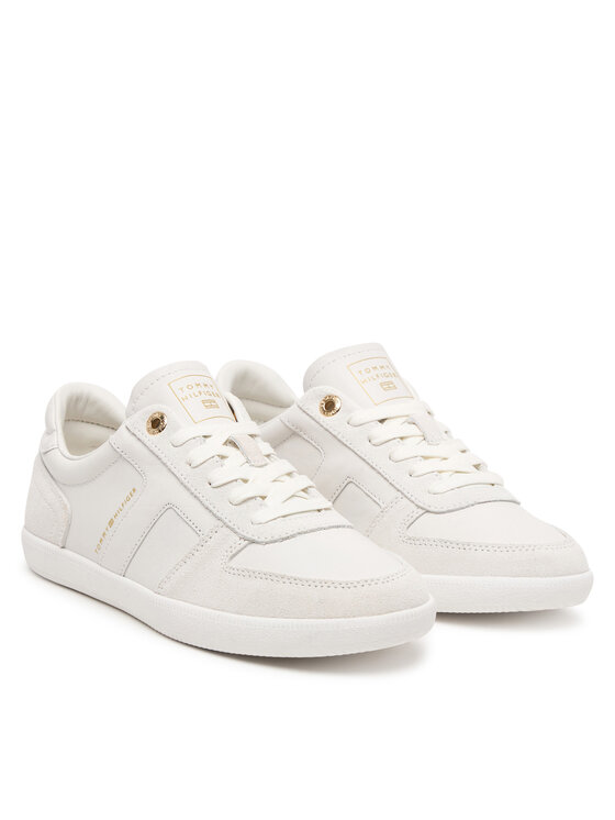 Tommy Hilfiger Tommy Hilfiger Сникърси Th Tribeca Sneaker Premium FW0FW09483 Кремав
