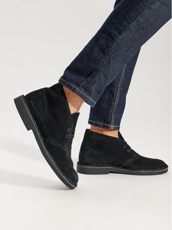 Clarks Ghete Desert Bt Evo Negru