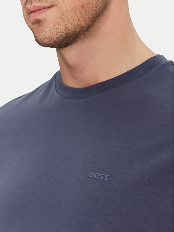 BOSS Boss Marškinėliai Thompson 01 50468347 Tamsiai mėlyna Regular Fit