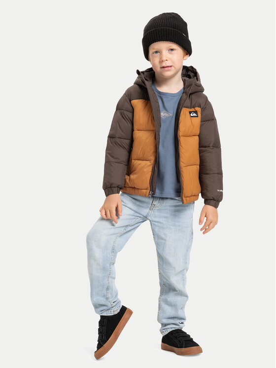 Quiksilver Quiksilver Μπουφάν χειμωνιάτικο Cold Days EQKJK03131 Πορτοκαλί Regular Fit