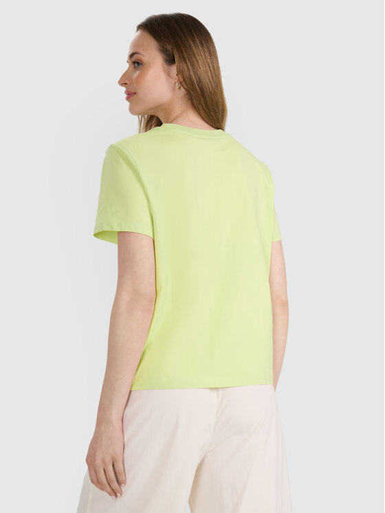 4F 4F T-Shirt FOB SUMMER Żółty jasny Oversize