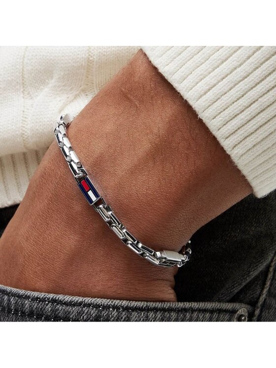 Tommy Hilfiger Tommy Hilfiger Bransoletka 2790674 Srebrny