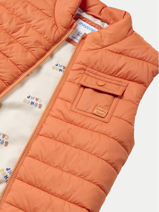 Mayoral Mayoral Vestă 01386 Portocaliu Regular Fit