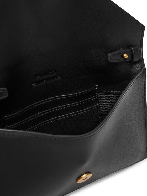 PINKO PINKO Kabelka Flat Purse Mini AI 25-26 PCPL 105347 A0F1 Černá