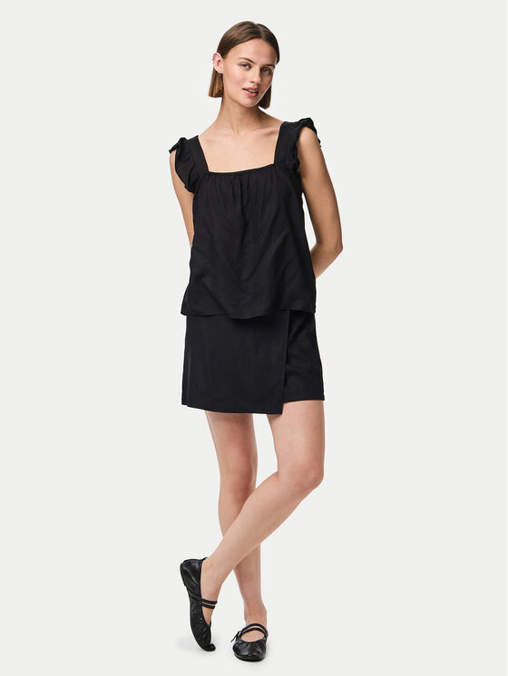 Pieces Pieces Блуза Pia 17154740 Черен Regular Fit