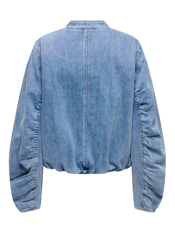 ONLY ONLY Farmer kabát Niki 15362884 Kék Relaxed Fit